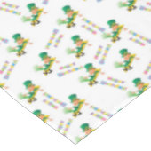 St. Patrick's Day Happy Birthday Tablecloth Tischdecke (Schrägansicht)