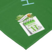 St. Patrick's Day Happy Birthday Tablecloth Tischdecke (Schrägansicht)
