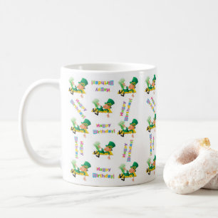 St. Patrick's Day Happy Birthday Tasse