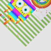 St. Patrick's Day Happy Birthday Tissue Seidenpapier (Ausschnitt)