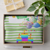 St. Patrick's Day Happy Birthday Tissue Seidenpapier (Geschenk)