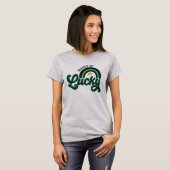 St. Patrick's Day Happy Go Lucky Women's T-Shirt (Vorne ganz)