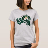 St. Patrick's Day Happy Go Lucky Women's T-Shirt (Vorderseite)