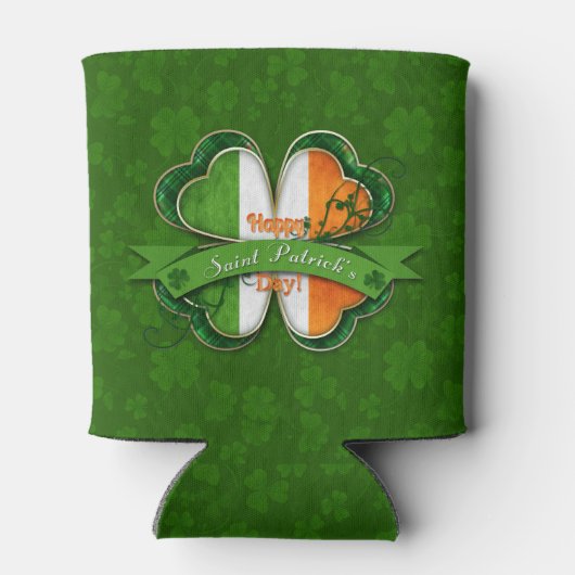 St. Patrick's Day - Happy St. Patrick's Day Dosenkühler (Rückseite)