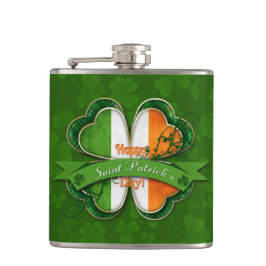 St. Patrick's Day - Happy St. Patrick's Day Flachmann