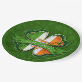 St. Patrick's Day - Happy St. Patrick's Day Pappteller (Schrägansicht)