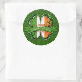 St. Patrick's Day - Happy St. Patrick's Day Runder Aufkleber (Tasche)