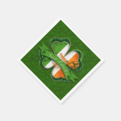 St. Patrick's Day - Happy St. Patrick's Day Serviette (Ecke)