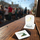 St. Patrick's Day Hard Plastic Coaster Getränkeuntersetzer