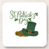 St. Patrick's Day Hartplastikuntersetzer Getränkeuntersetzer (Vorderseite)