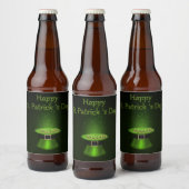 St. Patrick's Day Hat Coins - Beer Bottle Label Bierflaschenetikett (Flaschen)