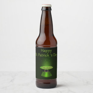 St. Patrick's Day Hat Coins - Beer Bottle Label Bierflaschenetikett