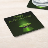 St. Patrick's Day Hat Coins - Paper Untersetzer (angewinkelt)