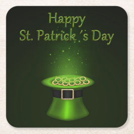 St. Patrick's Day Hat Coins - Paper Untersetzer