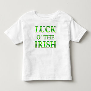 St. Patrick's Day Hat Kleinkind Boys White T Shirt