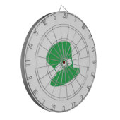 St. Patrick's Day Hat Metallkäfig Dartboard Dartscheibe (Vorderseite Links)
