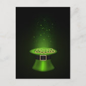 St. Patrick's Day Hat - Postcard Postkarte (Vorderseite)