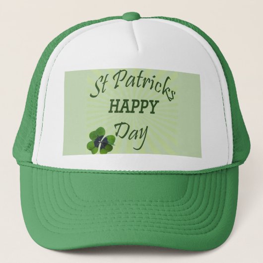 St. Patrick's Day Hat Truckerkappe (Vorderseite)