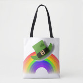 St Patricks Day Hat und Rainbow Tasche (Vorderseite)