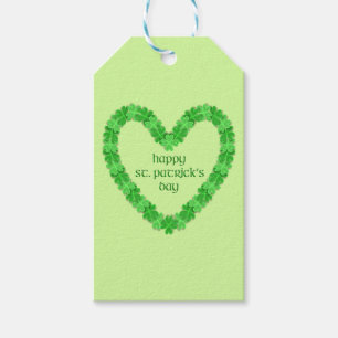 St Patrick's Day Heart Geschenkanhänger