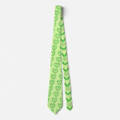St Patrick's Day Heart Krawatte (Vorderseite)