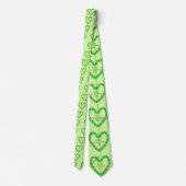 St Patrick's Day Heart Krawatte (Rückseite)