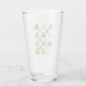 St Patrick's Day Heart Lucky Clover Kleeblatt Glas (Rückseite)