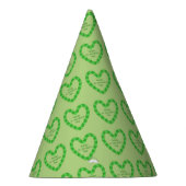 St Patrick's Day Heart Partyhütchen (Rechts)