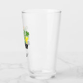 St. Patrick's Day Herr Lucky Charm Green Irish Bee Glas (Links)