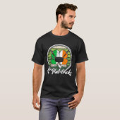 St Patrick's Day Hockey Irland Booze Gaelic T-Shirt (Vorne ganz)