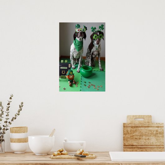 St. Patrick's Day Hogs Party Value Poster (Küche)