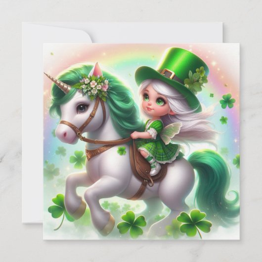 St Patrick's Day Holiday Card Feiertagskarte (Vorderseite)