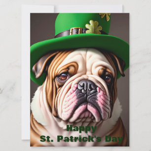 St Patrick's Day Holiday Card Feiertagskarte