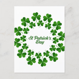 St Patrick's day Holiday Postcard Feiertagspostkarte