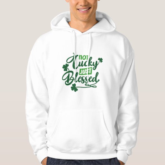 St Patricks Day Hoodie (Vorderseite)