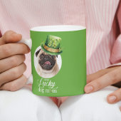 St Patrick's Day Hund Mama Custom Foto Kaffeetasse