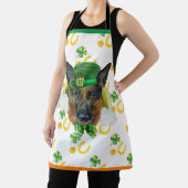 St Patrick's Day Hund Schürze (InSitu)