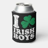 St Patrick's Day I Kleeblatt Irish Boys Dosenkühler (Kanne Rückseite)