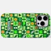 St. Patrick's Day Icons Nahtloses Muster Case-Mate iPhone Hülle (Rückseite (Horizontal))