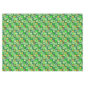 St. Patrick's Day Icons Nahtloses Muster Tischdecke (Vorderseite (Horizontal))