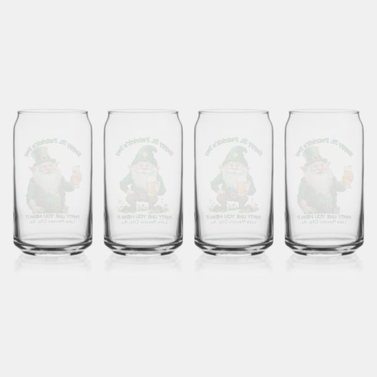 St. Patrick's Day in Lake Havasu, Az. Dosenglas (Hinten)