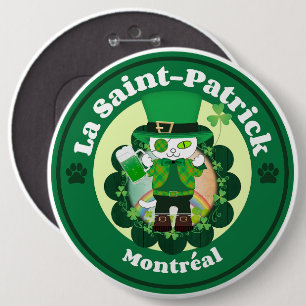 St. Patrick's Day in Montreal Button