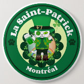 St. Patrick's Day in Montreal Button (Vorderseite)