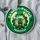 St. Patrick's Day in Montreal Button (Beispiel)