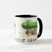 St. Patrick's Day Ireland Best Irish Great Opa Tasse (VorderseiteRechts)