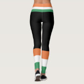 St Patrick's Day Ireland Flag Leggings (Rückseite)