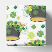 St Patricks Day Ireland Green Clover Leprechaun Geschenkschachtel (Oben)