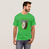 St Patricks Day Ireland Rocks Irish Bodhran Drums T-Shirt (Vorne ganz)
