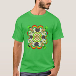 St Patrick's Day | Irisch inspiriert Mandala T-Shirt