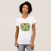 St Patrick's Day | Irisch inspiriert Mandala T-Shirt (Vorne ganz)